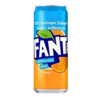 Fanta Μπλε Πορτοκάλι κουτί 330gr