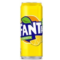 Fanta Λεμονάδα 24/330ml Κουτί