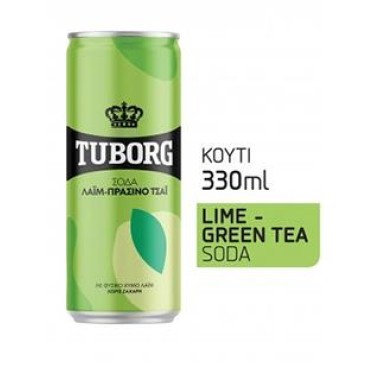 Tuborg Lime Green 24/330ml Κουτί