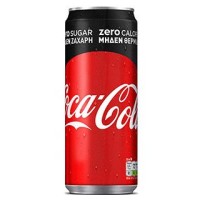 Coca Cola Zero 24/330ml Κουτί