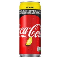 Coca Cola Zero Lemon 24/330ml Κουτί