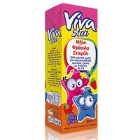 Viva Star Ροζ Μήλο-Σταφύλι-Φράουλα 250ml