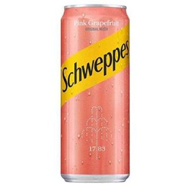 Schweppes Grapefruit Pink 24/330ml Κουτί