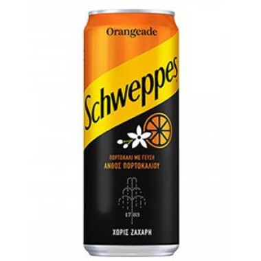 Schweppes Πορτοκάλι 24/330ml Κουτί