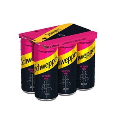 Schweppes Ρόδι 24/330ml Κουτί