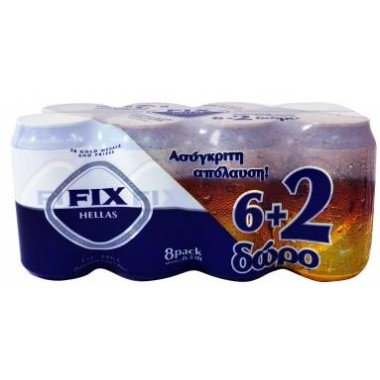 Fix Hellas 24/330ml Κουτί (6+2) Stiker