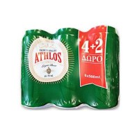 Athlos Κουτί 500ml (4+2) Stiker