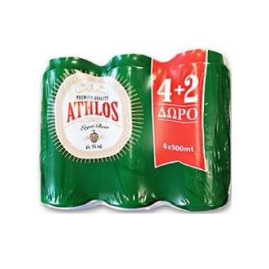 Athlos Κουτί 500ml (4+2) Stiker