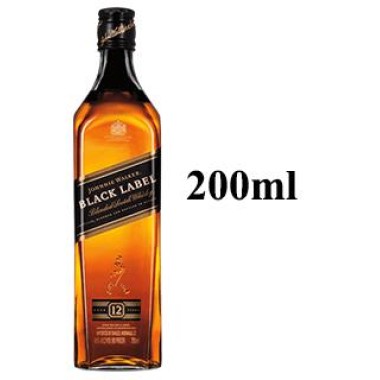 Whisky Johnnie Black 200ml