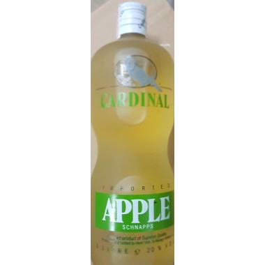 Schnapps Cardinal Apple 1lt