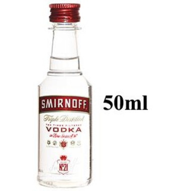 Vodka Smirnoff Red 50ml(μινιατούρα)